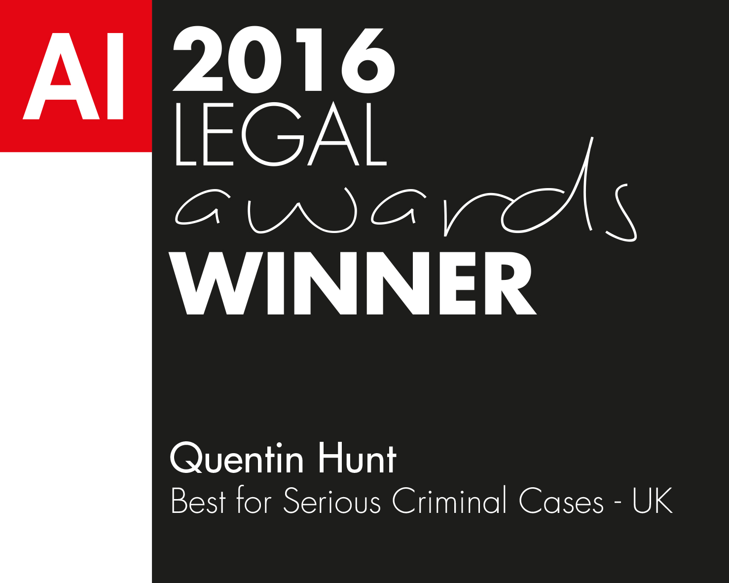 Quentin Hunt-Legal Awards 2016 (FD160088) winners logo